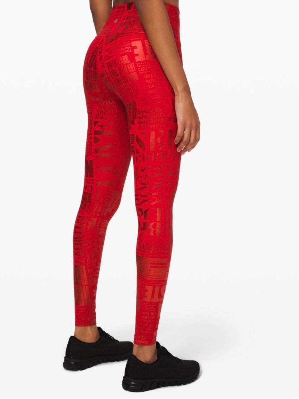 Lululemon Wunder Under High-Rise *Full-On Luxtreme Manifesto 20YR Manifesto 25” - Picture 2 of 10